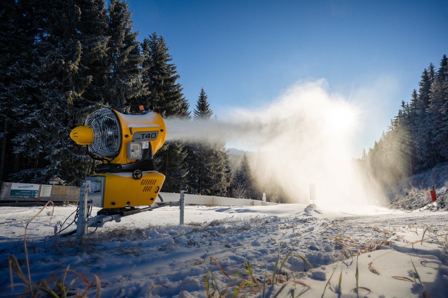 Technische Beschneiung sichert die Saison