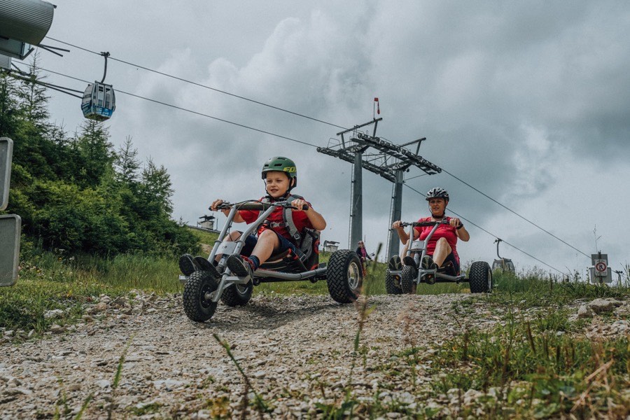 Start an der Bergstation