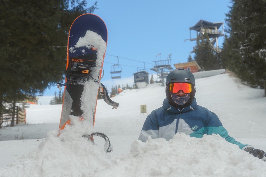 Auch Snowboarder kommen auf ihre Kosten