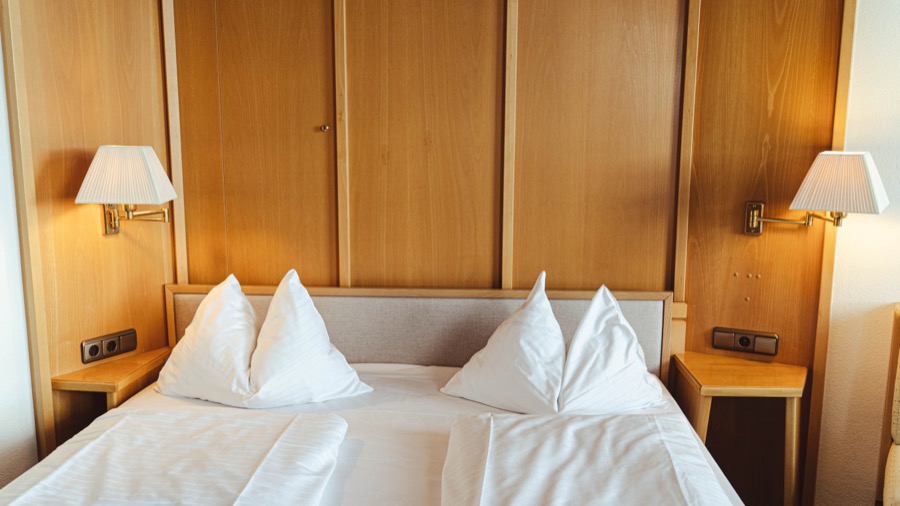 Zimmer mit Bergblick