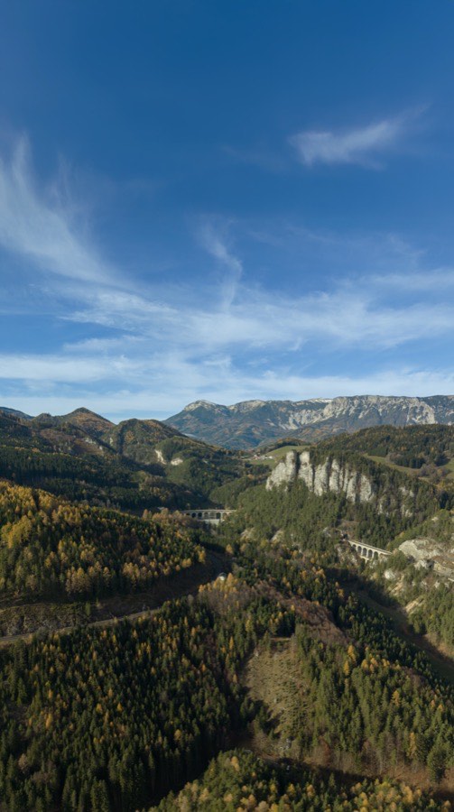 Das Rax-Schneeberg-Massiv der Wiener Alpen