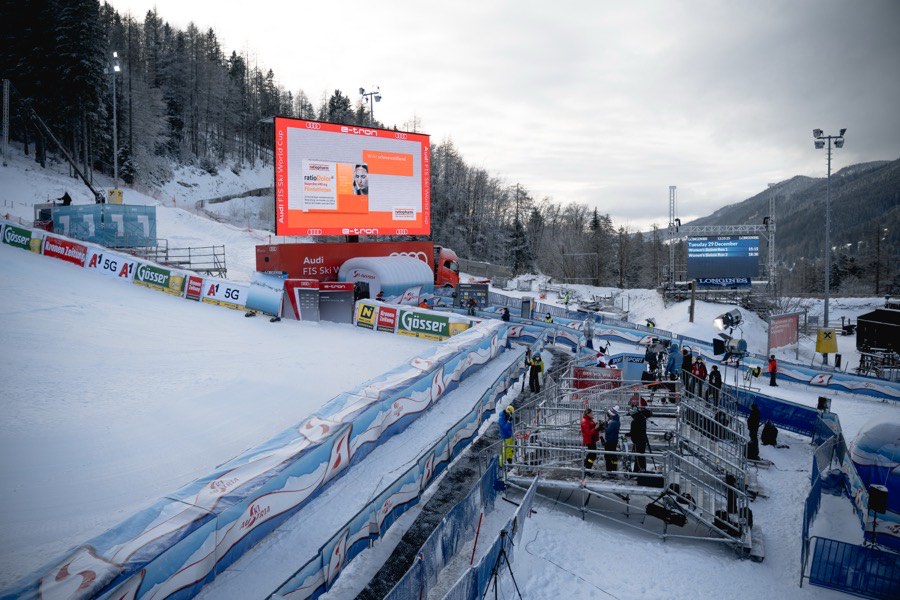 Das Zielstadion am Hirschenkogel